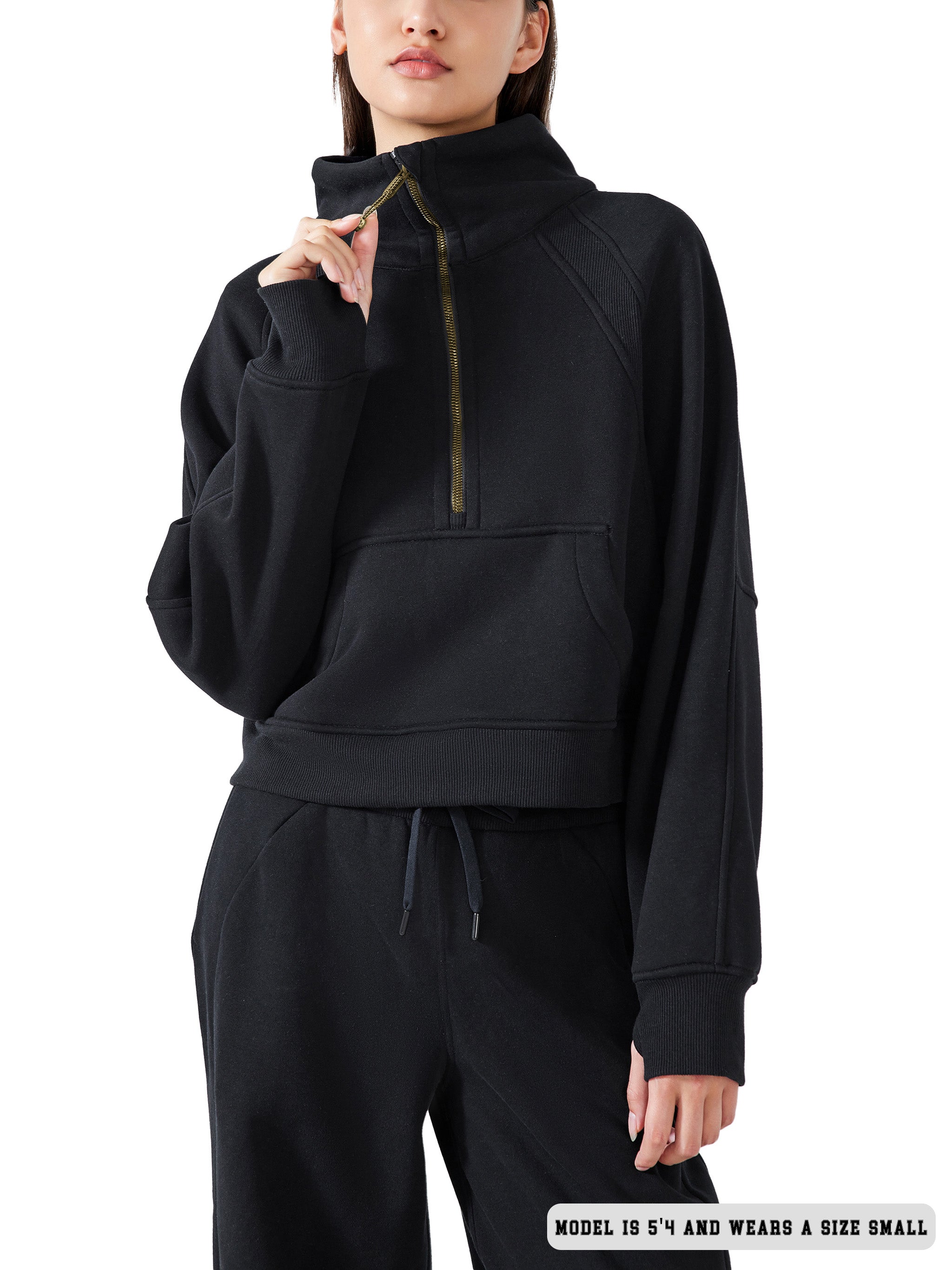 Essential Half-Zip Sweatshirt