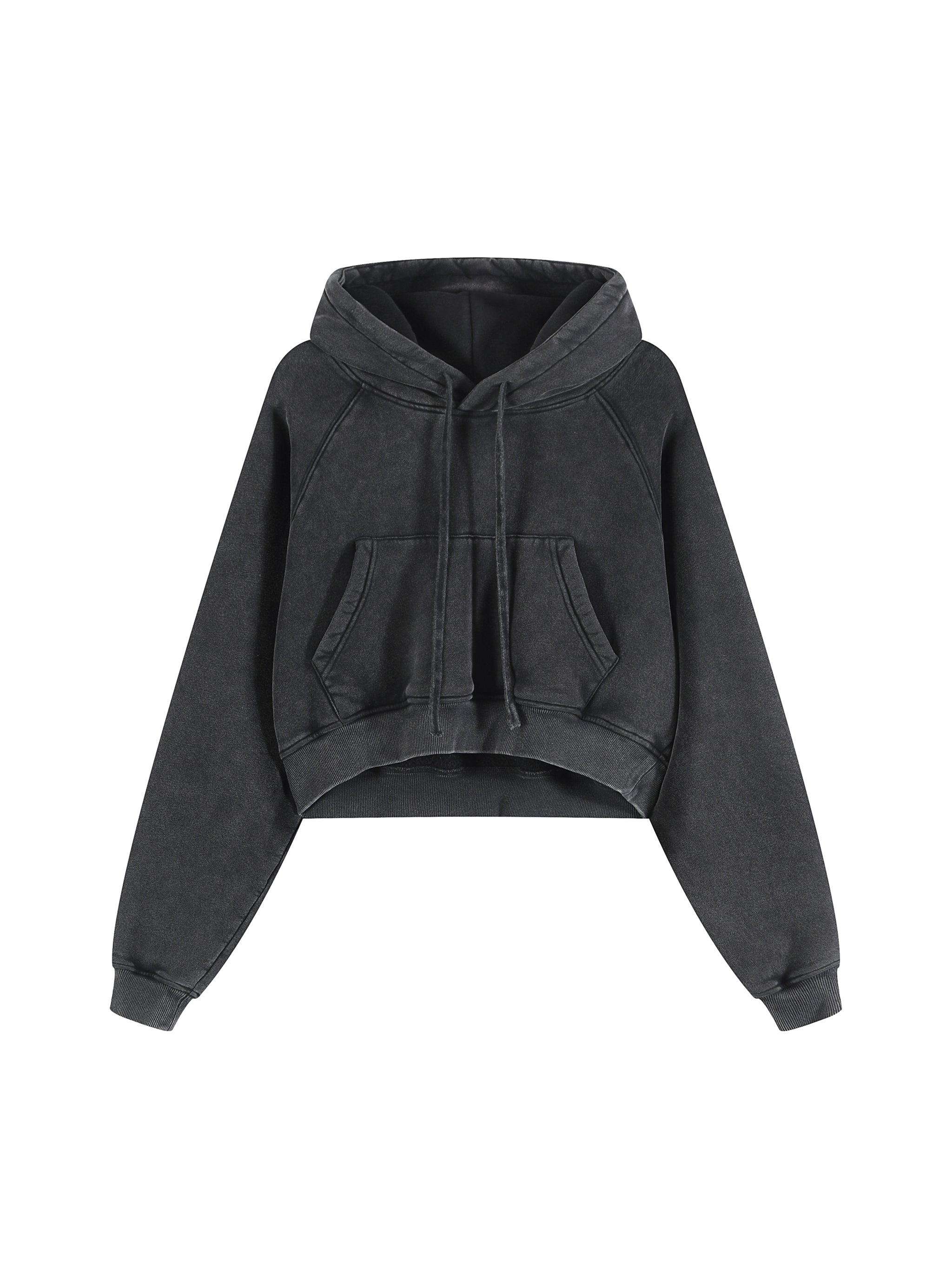 Snow Washed Boxy Hoodie