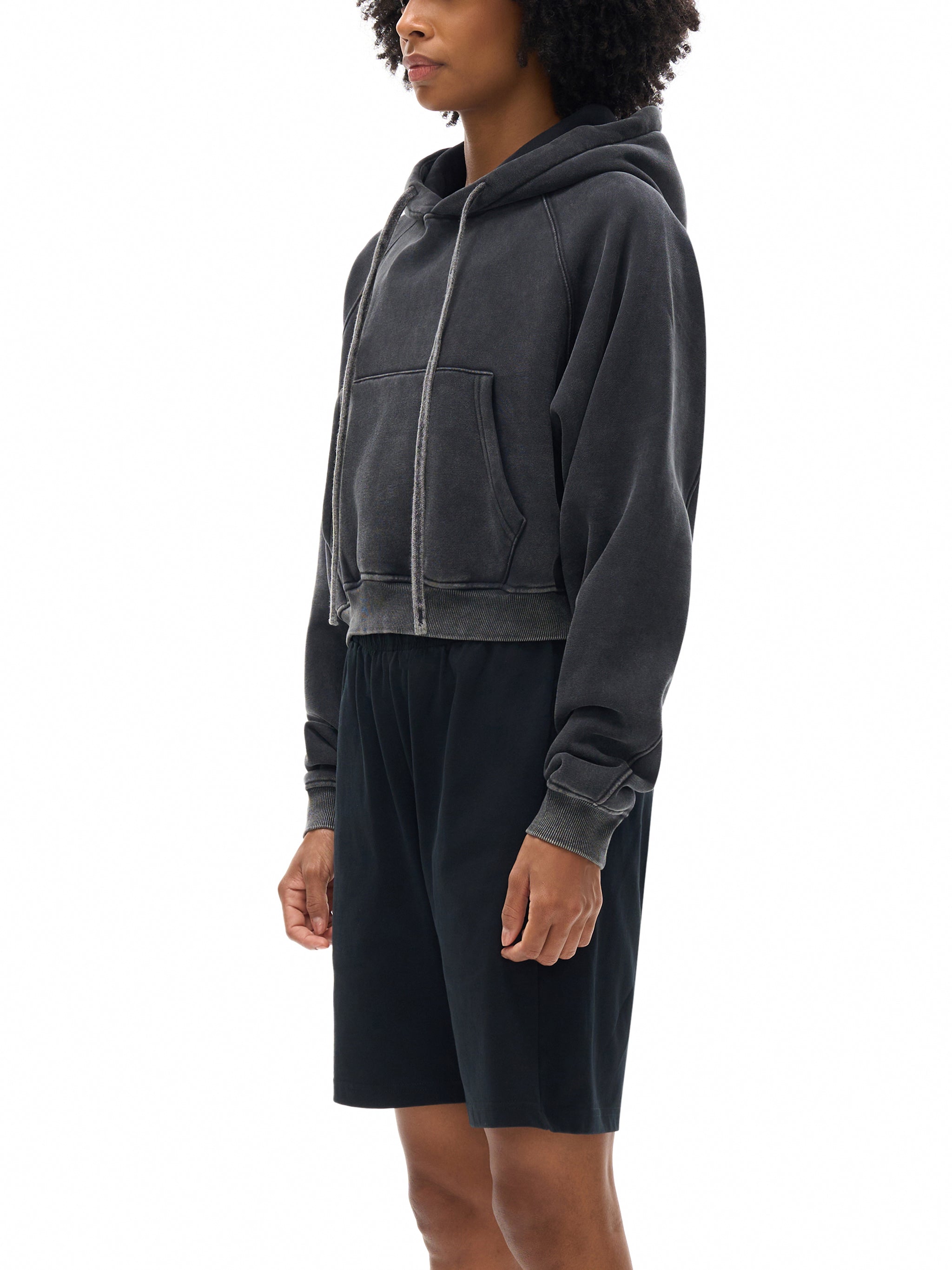 Snow Washed Boxy Hoodie